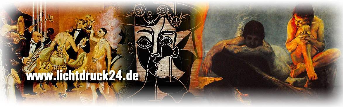 Collage verschiedener Kunstwerke von LICHTDRUCK24